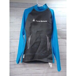 Aqua Sphere Rashguard Water Shirt Kids M Solar UPF PROTECT 50 Swim Pool Rash